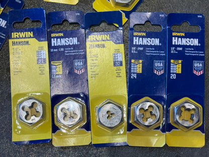Lot New Irwin Hanson 1" Hex Die (Kat)