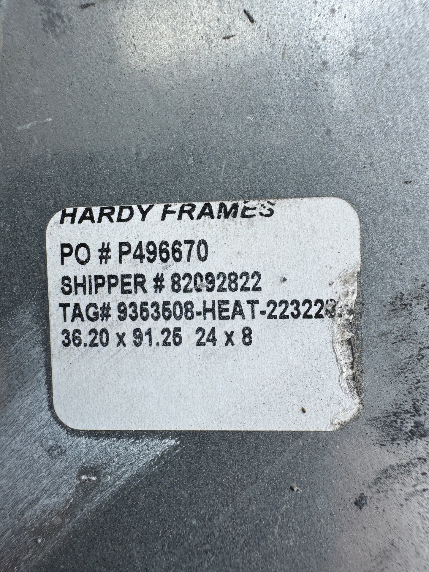 New MiTek Hardy Shear Wall Panel 24X8