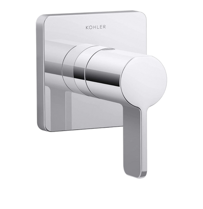 Kohler T23509-4-CP Parallel Single Handle Transfer Valve Trim Chrome