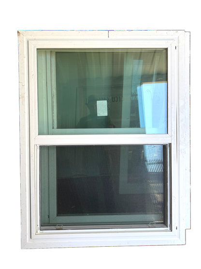 (2) Single Hung Vinyl Windows