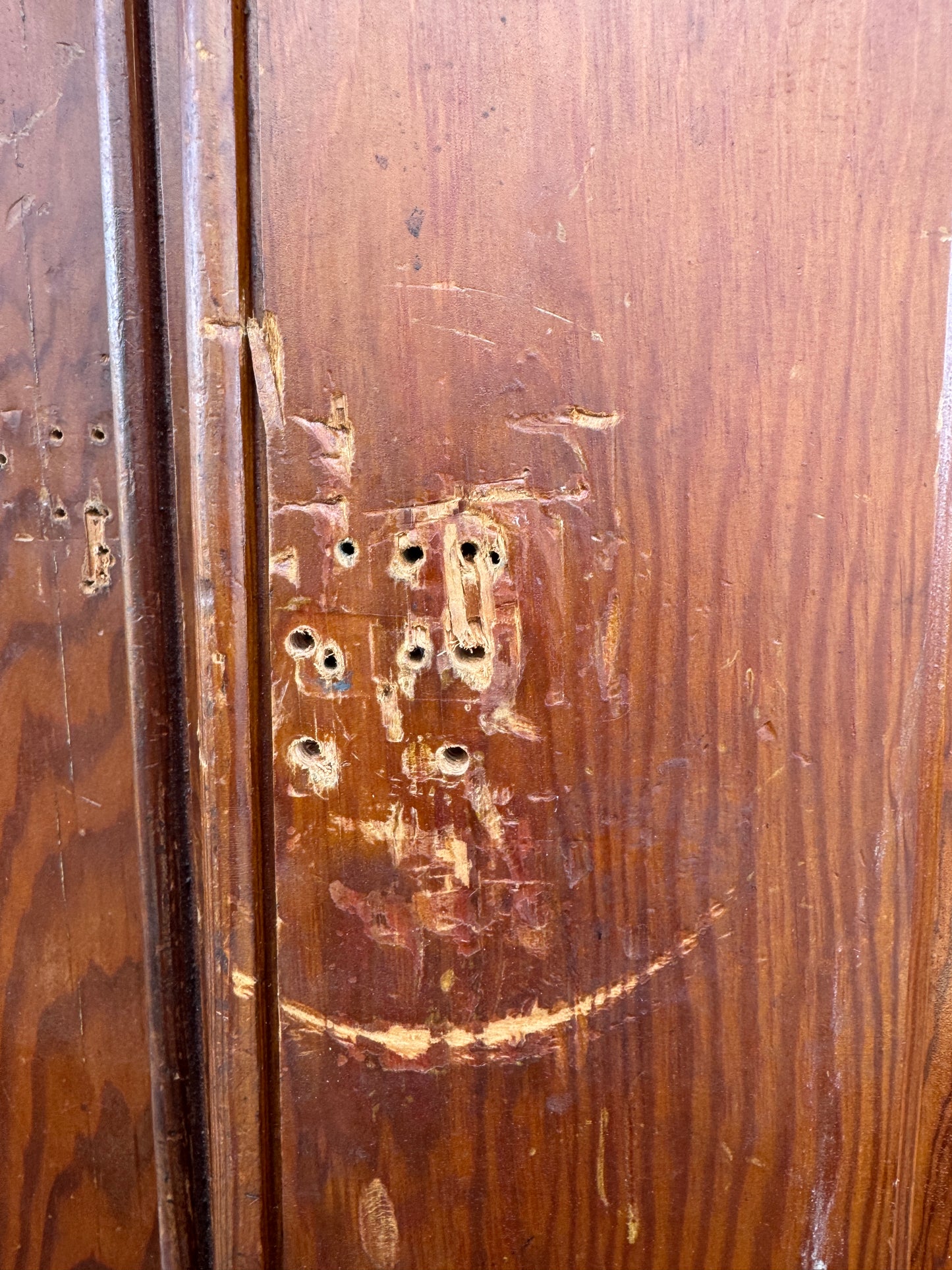 Vintage Wood Pocket Doors