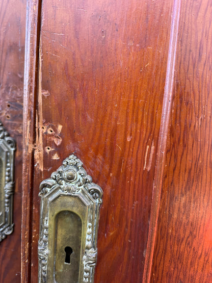 Vintage Wood Pocket Doors