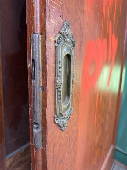 Vintage Wood Pocket Doors