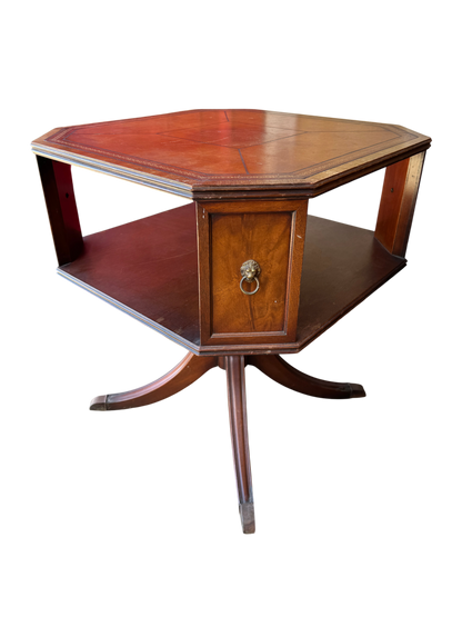 Vintage Henredon Octagonal Regency-Style Table