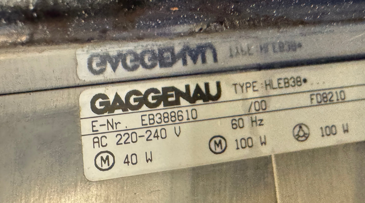 Gaggenau EB388610 Single Convection Oven