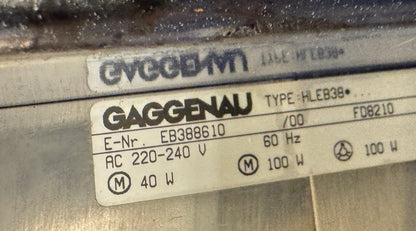 Gaggenau EB388610 Single Convection Oven