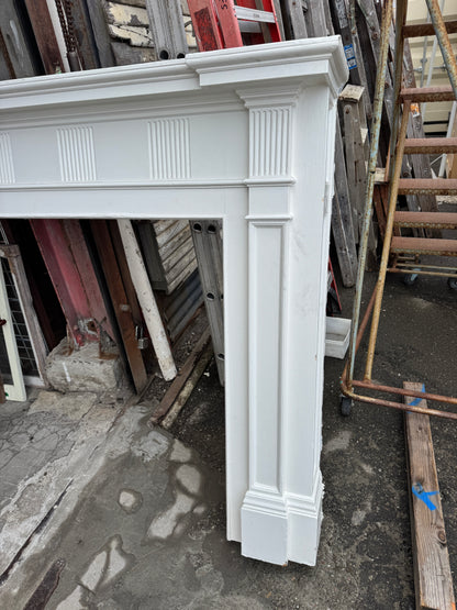 Vintage 1902 Fireplace Surround Mantle