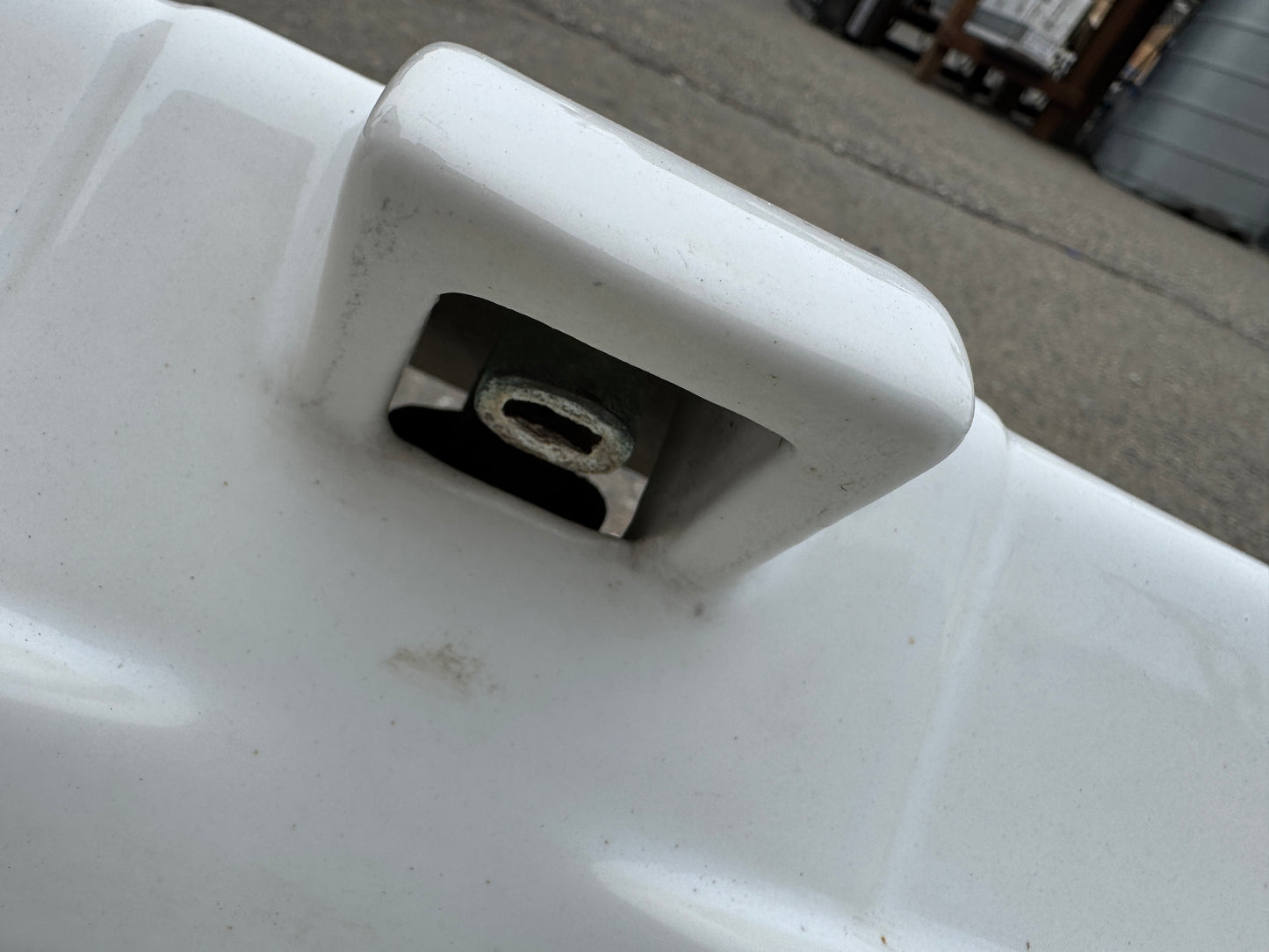 Vintage 1949 Wall Mount White Crane Dental Sink