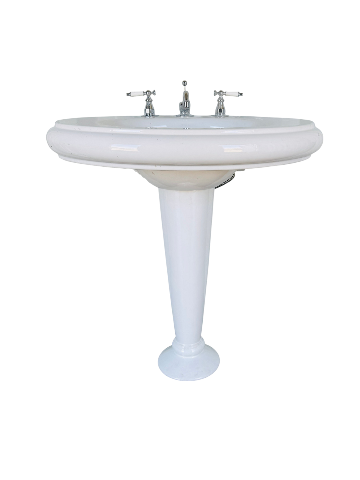 Kohler Oval Pedestal Sink + Faucet