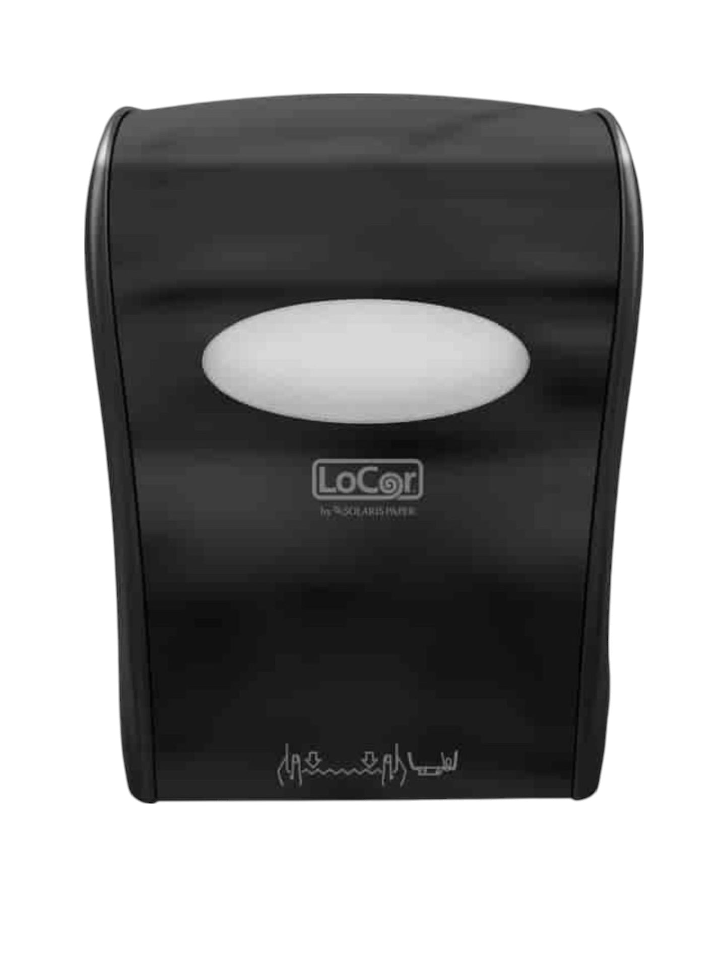 New LoCor Mechanical Paper Towel Dispenser Black